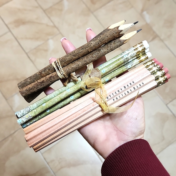 Pottery Barn Office Lot Of Pottery Barn Papyrus And Branch Twig Pencils Poshmark